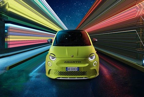 The New Abarth Electric 500e surges onto the scene